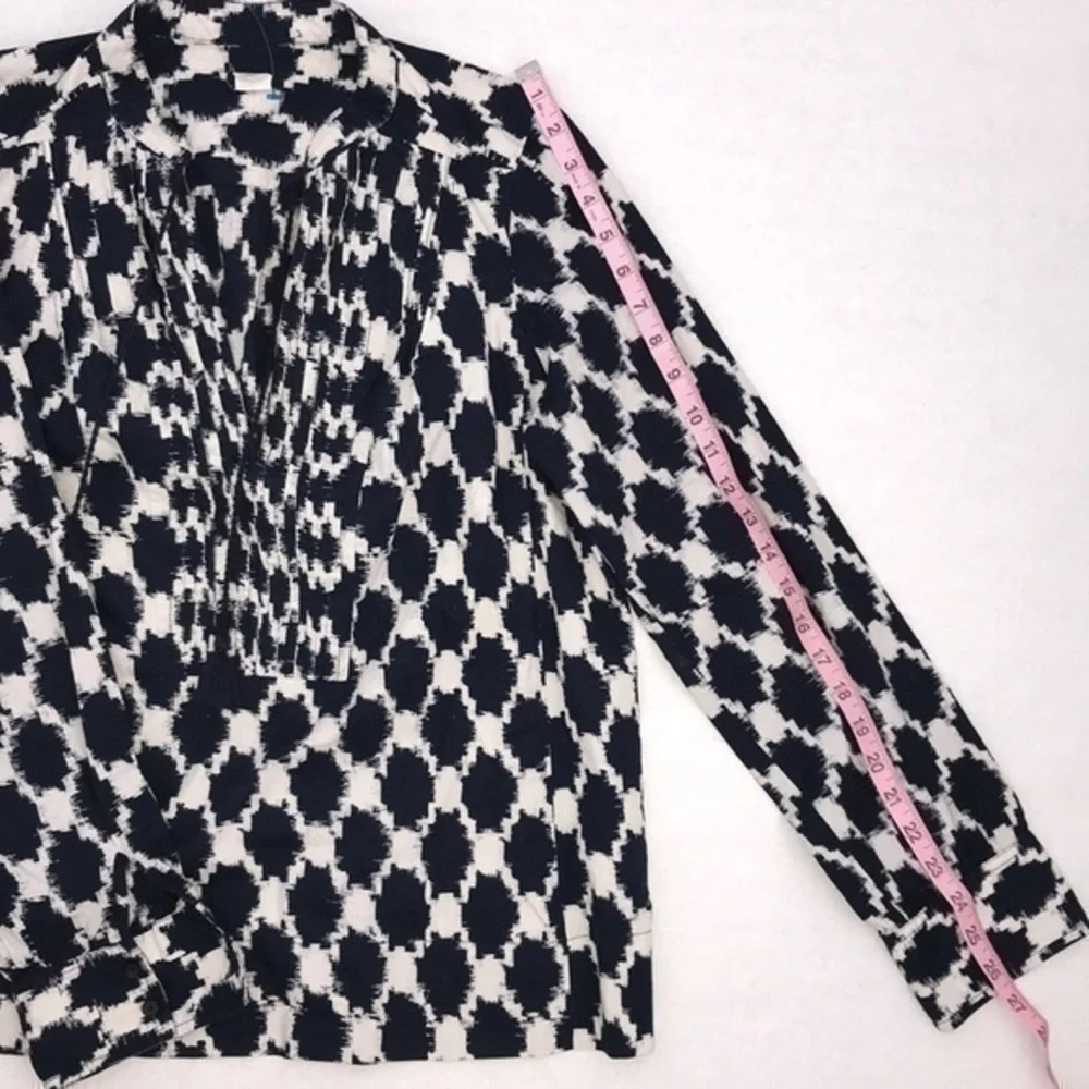 J. Crew V Neck Blouse